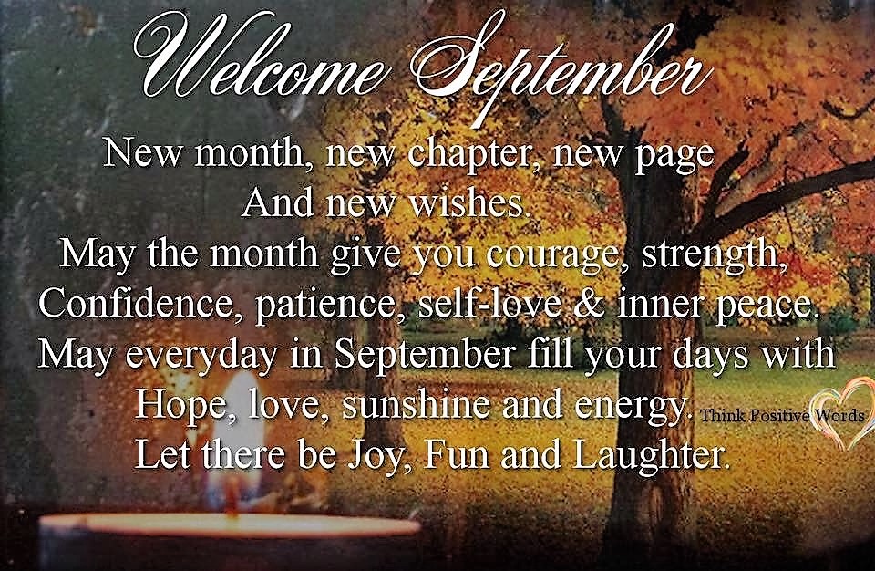 Image result for happy new month september images